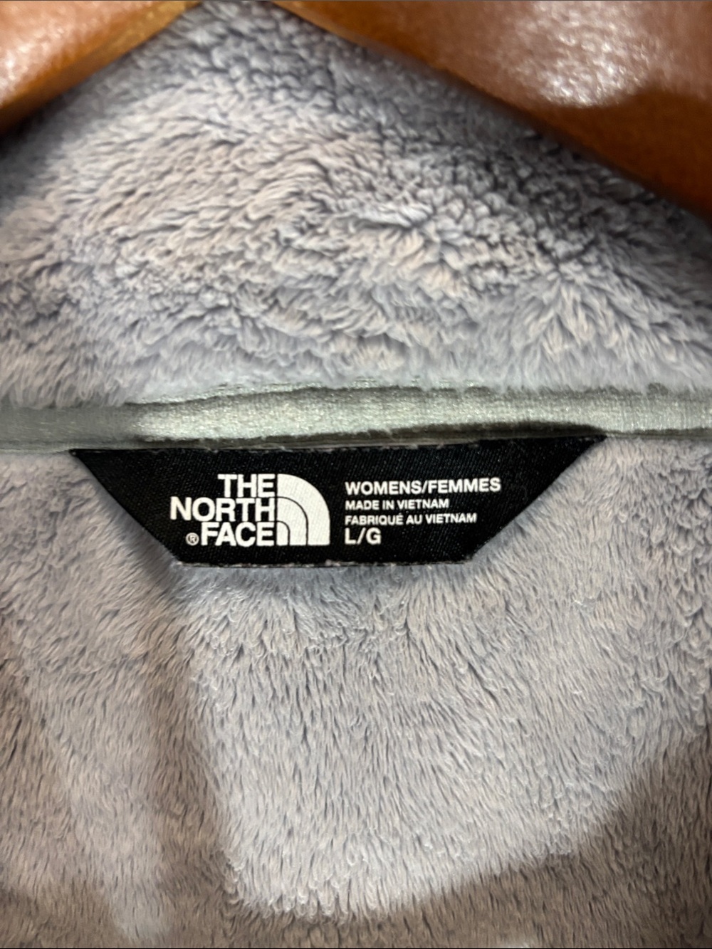 The North Face Women’s Apex Barrier Soft Shell Gray Fleece Full-Zip Jacket L - Picture 2 of 10